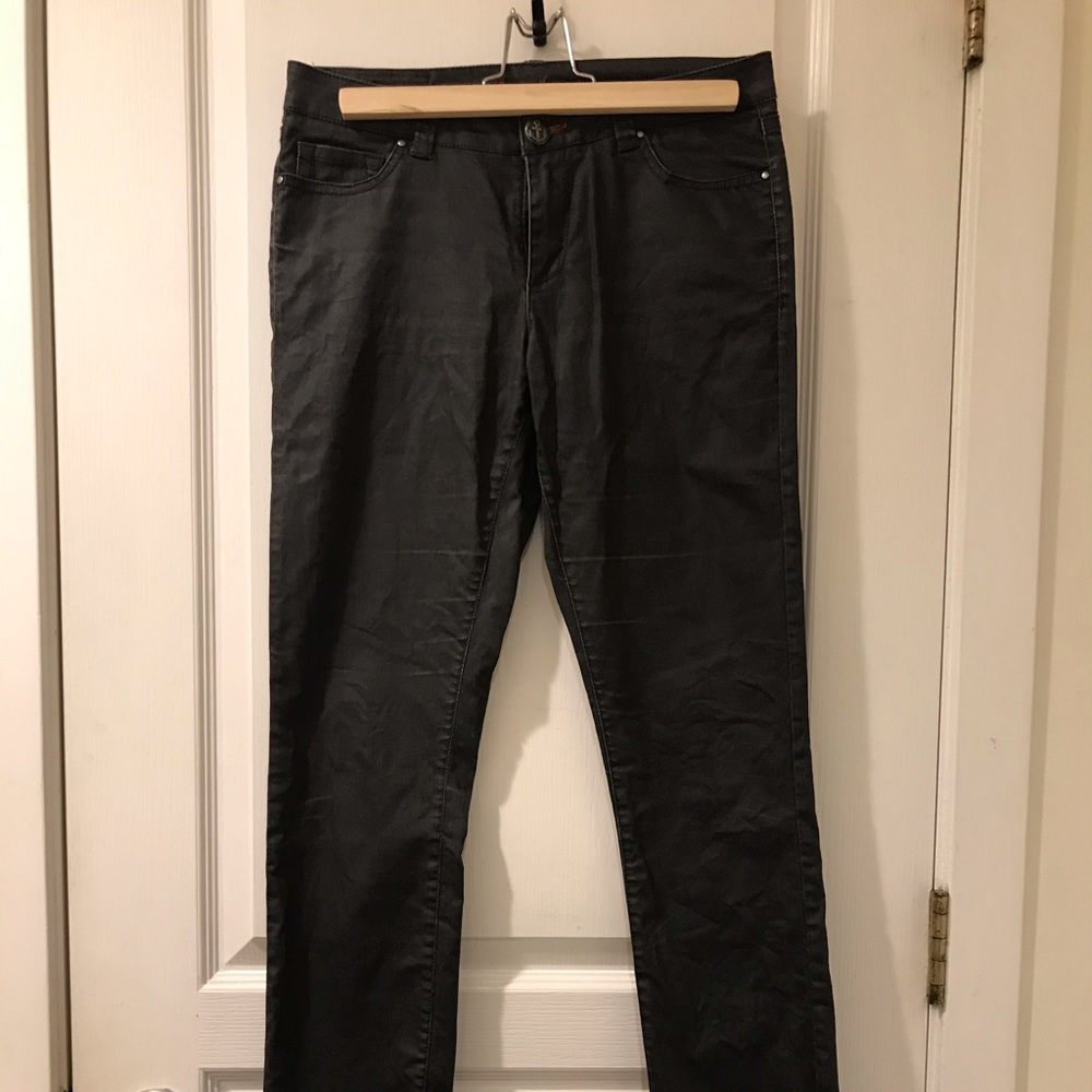 LITTLE MARCEL waxed cotton pants
